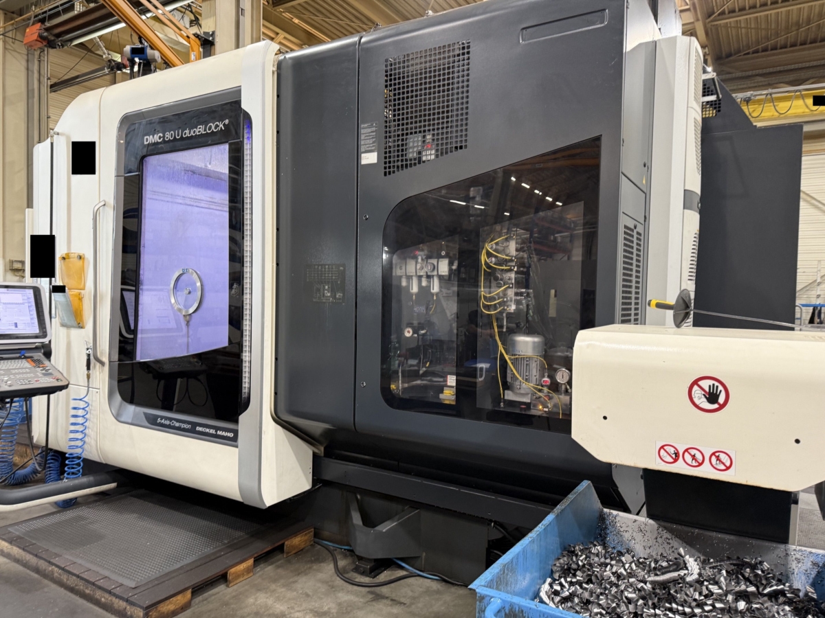 DECKEL MAHO DMC 80 U duoBLOCK DECKEL MAHO DMC 80 U duoBLOCK
